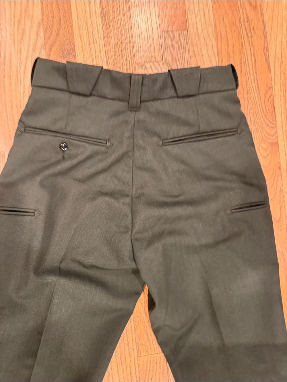Elbeco Men's Dress Pants Dark Green LA County Sheriff Pants 34R Uniform - Picture 11 of 11
